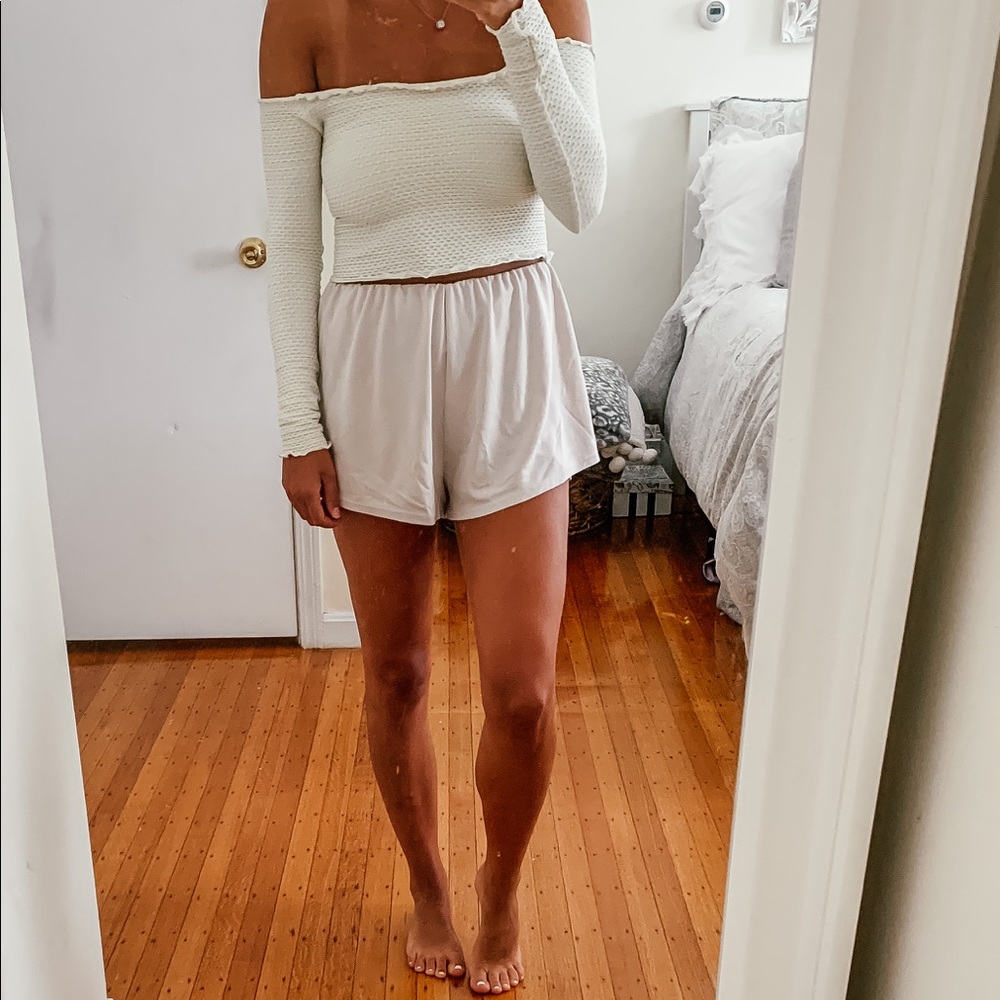 Off Shoulder Free People Shirt